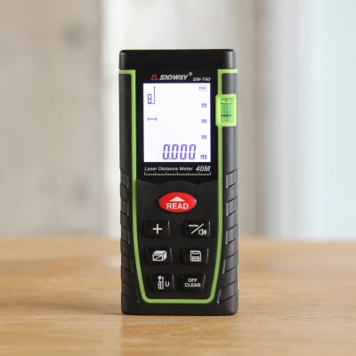 N268 | ឧបករណ៍សម្រាប់វាស់ចម្ងាយ | Laser Distance Meter | SNDWAY 40 m