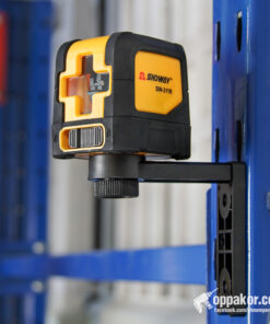 N136 | ឧបករណ៍គូសបន្ទាត់ឡាស៊ែរ 2បន្ទាត់ភ្ផាប់ជាមួយជើងមេដែក | Laser Level 2 line with Magnet support