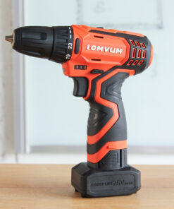 N145 | ម៉ូទ័រស្វានប្រើថ្ម  | Cordless drill | LOMVUM | 25V