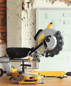 N249 | ម៉ូទ័រកាត់កែងមានបូមរុញ | Sliding Mitre Saw | 255mm