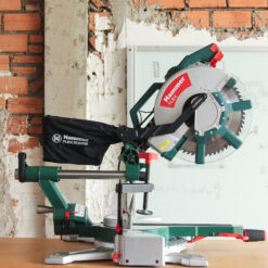 N250 | ម៉ូទ័រកាត់កែងមានបូមរុញ | Sliding Mitre Saw | 305mm