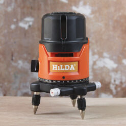 N307 | ឧបករណ៍គូសបន្ទាត់ឡាស៊ែរ 5បន្ទាត់ពណ៌ក្រហម | Laser level 5 lines Red light