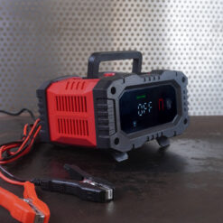 N384 | ឆ្នាំងសាកអាគុយវៃឆ្លាតអូតូម៉ាទិចនៅពេលពេញ | Intelligent and fully Automatic Battery Charger | 12/24V_10A