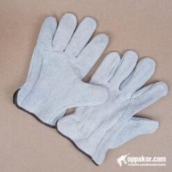 N402 | ស្រោមដៃផ្សារដែកផលិតស្បែកពិតប្រាកដ | Welding Gloves Made Of Genuine Leather