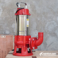 N430 |ម៉ូទ័របូមទឹកស្អុយជាមួយកំបិត (ឬម៉ូទ័របូមលូរ) | Submersible Sewage Pump with knives | 15m3_10m_1.1kW