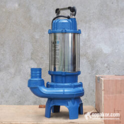 N432 |ម៉ូទ័របូមទឹកស្អុយជាមួយកំបិត (ឬម៉ូទ័របូមលូរ) | Submersible Sewage Pump with Knives | 10m3_17m_1.1kW