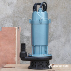 N436_1 | ម៉ូទ័របូមទឹកស្អាត និងទឹកល្អក់ | Submersible pump for clean and muddy water | 1.5m3_16m_0.37kW