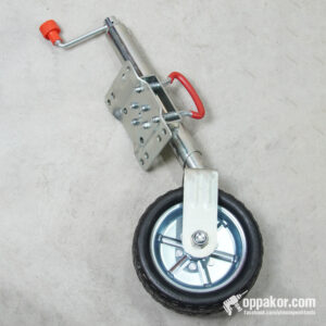 N666 | ជើងទម្រហូតមានកង់ | Retractable Support with Wheel | 540-900 kg