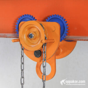 N628 | Manual Hoist Trolley | Heart Design