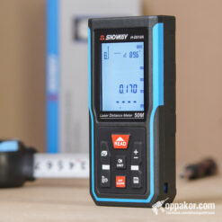 N653 | ម៉ែត្រឡាស៊ែរ | ពន្លឺឡាស៊ែរពណ៌ក្រហម | Laser Distance Meter | Red Laser