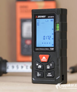 N654 | ម៉ែត្រឡាស៊ែរ | ពន្លឺឡាស៊ែរពណ៌ក្រហម | Laser Distance Meter | Red Laser