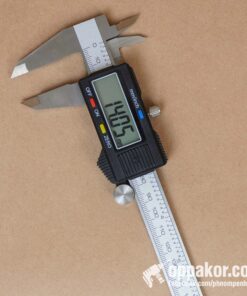 N574 | ម៉ែត្រគៀបឌីជីថល | ប្លាស្ទិច + លោហៈ | Digital Caliper | 15cm