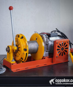 N758 | ម៉ូទ័រយោងប្រើអគ្គិសនីជាមួយនឹងការទម្លាក់ចុះលឿន | Electric winch with fast lowering