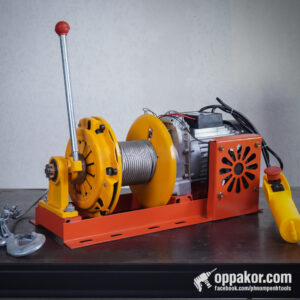 N758 | ម៉ូទ័រយោងប្រើអគ្គិសនីជាមួយនឹងការទម្លាក់ចុះលឿន | Electric winch with fast lowering