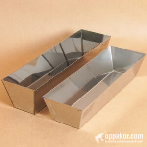 N538_N539 | ស្នូកដាក់ម្សៅបៀកដែកអ៊ីណុក | Stainless Steel Putty Container