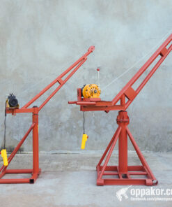 N737 | ដងស្ទូចខ្នាតតូចសម្រាប់ការដ្នានសំណង់ | Construction Mini Crane | 300-800kg