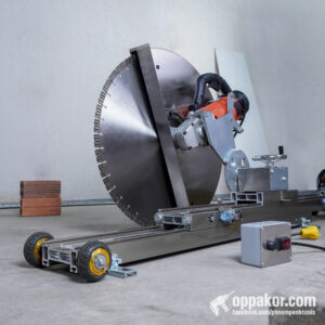 N657 | រ៉ៃនាំផ្លូវជាមួយម៉ាស៊ីនកាត់បេតុង | Electric Guide Rail for Concrete Saw and Wall Chaiser | 2m