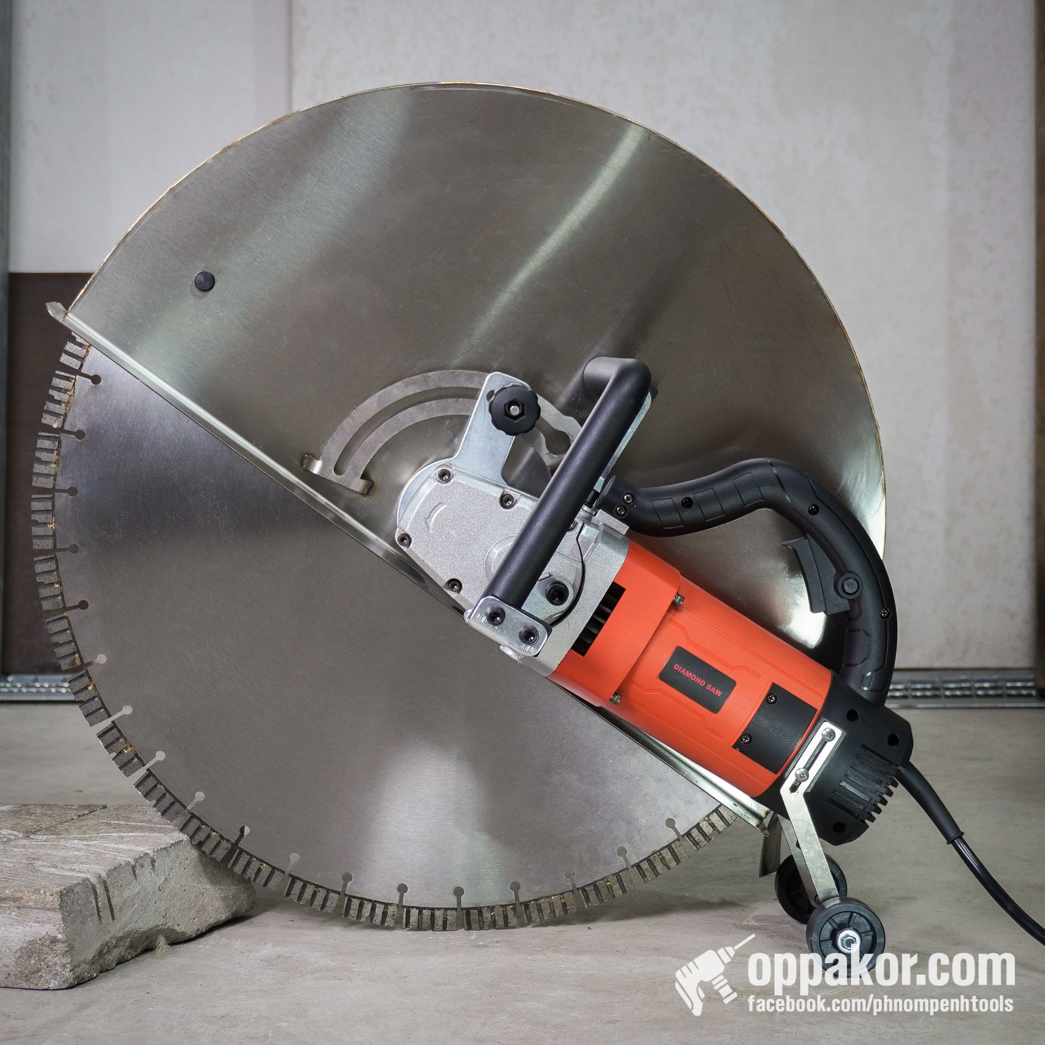 N655/N656 | ម៉ាស៊ីនកាត់បេតុងនិងដែកប្រើអគ្គីសនី / កាត់ជម្រៅ 21-26cm | Saw for Reinforced Concrete | 520/620mm | Cut Depth 21/26cm