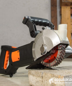 N614 | ម៉ូទ័រកាត់ជញ្ជាំង ផ្លែ5 (សម្អាតចង្អូររួចរាល់) | Wall Chaser 5 Blades | 133mm