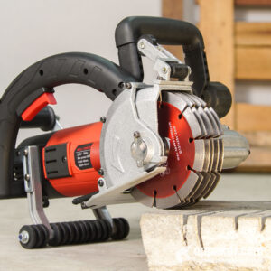 N615 | ម៉ូទ័រកាត់ជញ្ជាំង ផ្លែ5 (សម្អាតចង្អូររួចរាល់) | Wall Chaser 5 Blades | 133mm