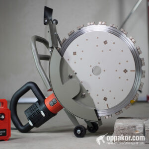 N714 |  ម៉ាស៊ីនកាត់បេតុង ម៉ូទ័រមិនប្រើធ្យូង / កាត់ជម្រៅ - 30cm | Concrete Saw_Ring Blade | 420mm / Cut depth 300mm | Brushless