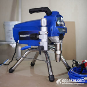 N740 | ម៉ាស៊ីនបាញ់ថ្នាំសម្ពាធខ្ពស់ | ប្រភេទពីស្តុង | Airless Paint Sprayer | Pistol | DF395 | 1,5L | 0.019-0.021"