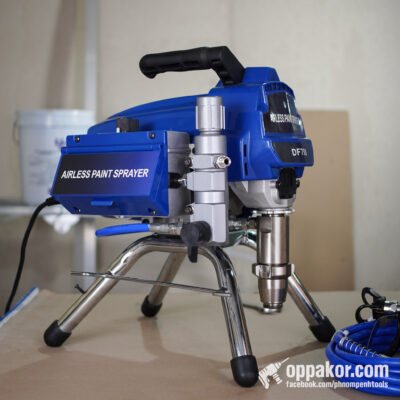 N741 | ម៉ាស៊ីនបាញ់ថ្នាំសម្ពាធខ្ពស់ | ប្រភេទពីស្តុង | Airless Paint Sprayer | Pistol | DF750 | 3,5L | 0.017-0.025"