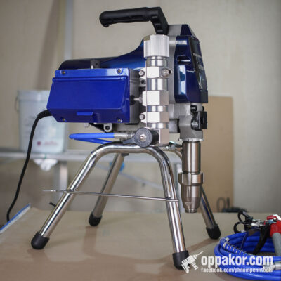 N742 | ម៉ាស៊ីនបាញ់ថ្នាំសម្ពាធខ្ពស់ | ប្រភេទពីស្តុង | Airless Paint Sprayer | Pistol | DFDF998 | 4,5L | 0.023-0.031"
