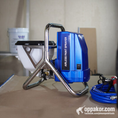 N746 | ម៉ាស៊ីនបាញ់ថ្នាំសម្ពាធខ្ពស់ | ប្រភេទពីស្តុង | Airless Pistol Paint Sprayer | Pistol | DF390F | 2,5L | 0.017"