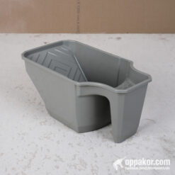 N778 | ថាសជ្រៅ| Deep Painting Tray | Gray | 16x28x12,5cm