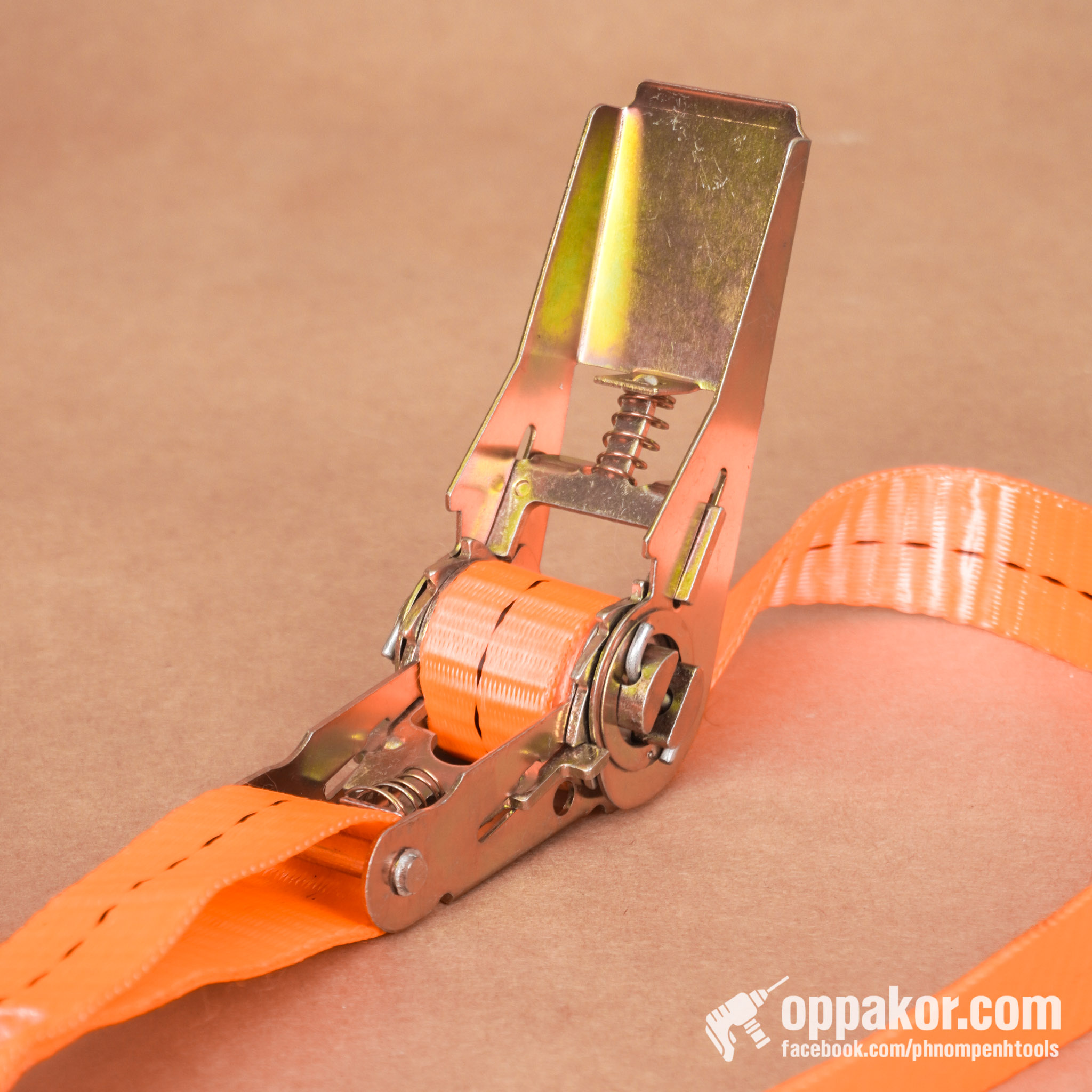 N791 | ខ្សែរឹត_ 1ផ្នែក - ខ្សែក្រវ៉ាត់នៅខាងក្នុងសោ | Ratchet Straps 1 part - belt inside lock | 25mm