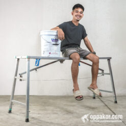 N805 | កៅអីបត់សម្រាប់ការងារសំណង់ | Hop-Up Platform | 38x160cm_60-120cm