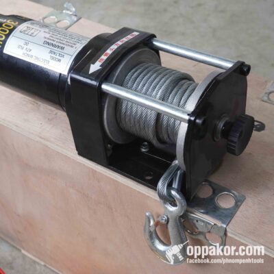 N771-2 | ត្រើយឡានប្រើអាគុយ 12V | 12V Electric Cable Winch | 3000lbs