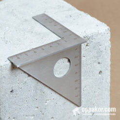 N748 | បន្ទាត់កែង 3D | Corner 90/45 degrees 3D | Steel