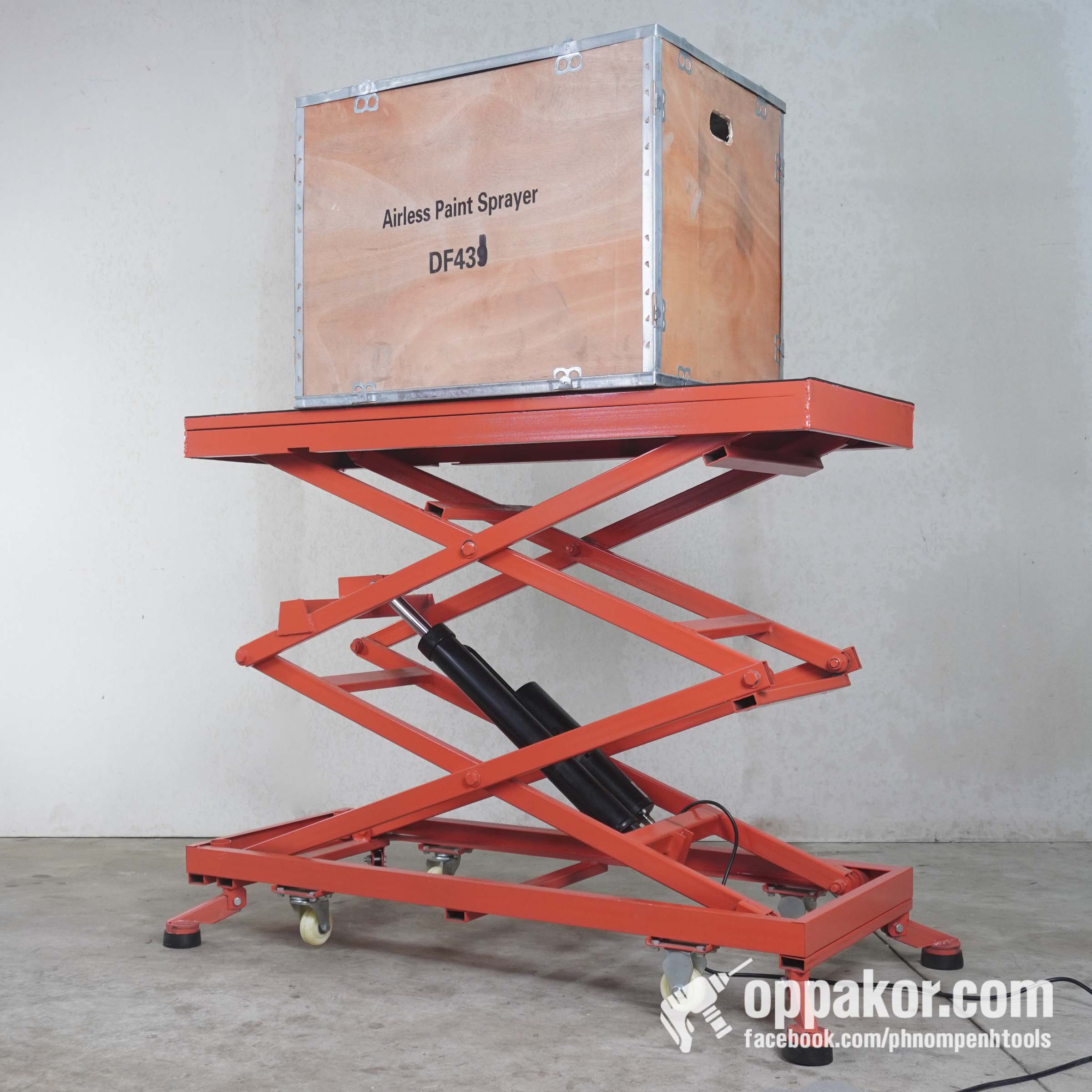 N797 | បន្ទះលើកអគ្គិសនី | Electric Lift Platform | 2m | 500kg